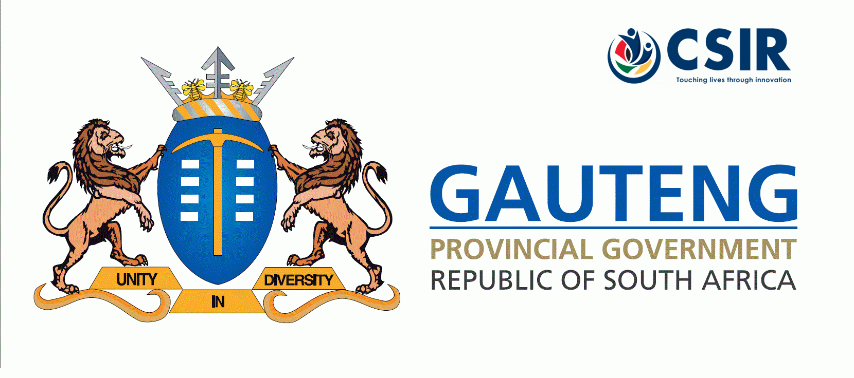 CSIR and Gauteng Logo